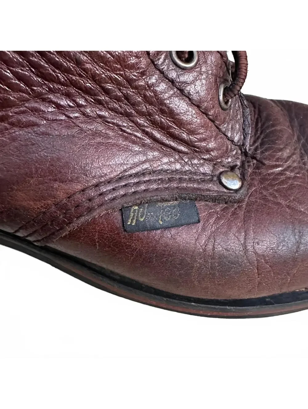 Ad Tec Style 1173 Water Resistant Brown Packer Work Boot Size 10
